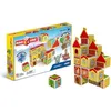 Image de Geomag - Magicube Kastelen & Huis - 78 bâtonnets