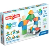 Image de Geomag Magicube RE 4 Shapes Little World 25 - Jeu de construction - cubes magnétiques - Unisexe