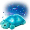 Image de Cloud b® Twinkling Twilight Turtle  - Veilleuse avec mélodie, tortue, bleu, 0m+