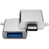 Image de Adaptateur USB-C / USB-A Gris - Neuf