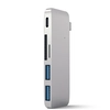 Image de Hub USB Satechi Type-C USB Passthrough Hub Silver