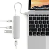 Image de Satechi Aluminium Type-C Slim Mullti-Port Adapter 4K Argent USB-C 4 en 1