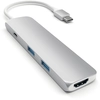 Image de Satechi ST-CMAS station d'accueil USB 3.2 Gen 1 (3.1 Gen 1) Type-C Argent - Neuf