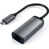 Image de Satechi USB-C Adaptateur Ethernet   Connexion filaire à haute vitesse   Fonctionnalité plug-and-play   Supporte les vitesses Ethernet 10/100/1000Mbps
