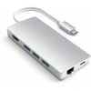 Image de Satechi ST-TCMA2S - USB 3.2 Gen 1 (3.1 Gen 1) Type-C - Argent - MicroSD (TransFlash) - SD - HDMI - RJ-45 - USB 3.2 Gen 1 (3.1 Gen 1) Type-C - CE - FCC - USB