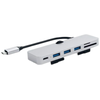 Image de Satechi ST-TCIMHS station d'accueil USB 3.2 Gen 1 (3.1 Gen 1) Type-C Argent - Neuf