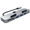 Image de Hub Type-C pour iMac Modèle Pro Clamp Lecteurs de carte SD/Micro SD Gris - Neuf