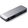 Image de Satechi Hub mobile USB-C pour Apple iPad 4 en 1 adaptateur Space Grey USB-C 4 en 1