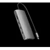 Image de Satechi USB-C Multiport adapter 8K (ethernet)   Port USB-C PD jusqu'à 100W   Port HDMI jusqu'à 8K @ 30Hz   Port Ethernet Gigabit jusqu'à 1000Mbps