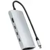 Image de Satechi ST-P8KES station d'accueil Avec fil USB 3.2 Gen 1 (3.1 Gen 1) Type-C Argent - Neuf