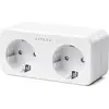 Image de Satechi, SmartPlug Duo Compatible HomeKit Siri Compact, Blanc