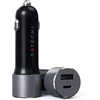 Image de Satechi 2-Port voiture chargeur (72W)   Charge simultanée de deux appareils   Témoin lumineux LED   Port USB-C PD jusqu'à 60W et USB-A jusqu'à 12W