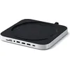 Image de Satechi USB-C Stand/hub Mac mini   Design breveté 2-en-1   Ports d'extension 6-en-1   Finition en aluminium avec évents intégrés