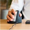 Image de R-Go HE Mouse Souris ergonomique, Grande (plus de 185mm), droitière, filaire