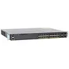 Image de Commutateur réseau Cisco Catalyst 2960X-24PS-L, 24 Ports Gigabit Ethernet, consommation PoE 370 W, 4 Ports de Liaison Montante 1G SFP, Garantie à Vie limitée améliorée (WS-C2960X-24PS-L) en occasion ou reconditionné