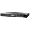 Image de Commutateur Intelligent Cisco SF220-24P avec 24 Ports Fast Ethernet Plus 2 Liaisons ascendantes Gigabit Ethernet (GbE) Plus PoE 180 W, Protection à Vie limitée (SF220-24P-K9-EU) en occasion ou reconditionné