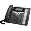 Image de Cisco 7861, téléphone IP, noir, argent, casque filaire, polycarbonate, bureau/mur, 16 lignes
