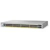 Image de Commutateur réseau Cisco Catalyst 2960L-48PS-LL, 48 Ports Gigabit Ethernet PoE+, consommation PoE 370 W, 4 Ports de Liaison Montante 1G SFP, Garantie à Vie limitée améliorée (WS-C2960L-48PS-LL) en occasion ou reconditionné