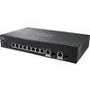 Image de Commutateur géré Cisco SF352-08P, Combine 8 Ports 10/100 Plus 62 W PoE, 2 Gigabit Ethernet (GbE) SFP, Protection à Vie limitée (SF352-08MP-K9-EU) en occasion ou reconditionné
