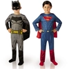 Image de DÃ©guisement Bipack Batman et Superman : Dawn Of Justice : 7/8 ans