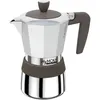 Image de Pedrini - Mymoka Induction Italian Coffee Maker Brown, Stainless Steel