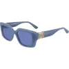 Image de Karl Lagerfeld Kl6125s Lunettes de soleil pour femmes Bleu Light Blue/CAT2 Homme Bleu Light Blue/CAT2