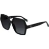 Image de Calvin Klein Femme Calvin Klein CKJ21629S 001 Lunettes de soleil Injecté Noir Carré Normale