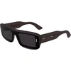 Image de Lunettes de soleil Calvin Klein CK24503S 513, couleur lilas, unies, forme rectangulaire