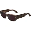 Image de Lunettes de soleil pour femmes Calvin Klein CK23537S, modèle rectangulaire, avec filtre de catégorie S3