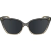 Image de CALVIN KLEIN CK24507S 039 GRIS/BEIGE 57/17/145 FEMME Sonnenbrillen