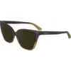 Image de Calvin Klein Femme Calvin Klein CK24507S 516 Lunettes de soleil Bio-inject Violet Marron Cat Eye Normale Normale