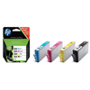 Image de cartouches d'encre hp en multipack