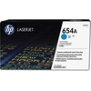 Image de HP 654A Cyan Cartouche de toner LaserJet originale