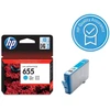 Image de HP Tray No.655 - CZ110A (Cyan)