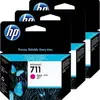 Image de HP 711 Cartouche d'encre magenta 3x