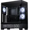 Image de Boitier Moyen Tour E-ATX Phanteks XT View Matrix RGB avec panneaux vitrés (Noir) #3POURCENT