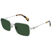 Image de Lanvin LNV104S 045 SILVER GREEN 56/18/140 Lunettes de soleil unies