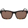 Image de Converse CV501S ALL STAR 239 DARK TORTOISE 56/18/140 Lunettes de soleil femmes