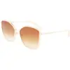 Image de LONGCHAMP Femme LONGCHAMP LO685S 771 Lunettes de soleil Métal Or Marron Carré Normale Photochromatique