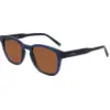 Image de Lacoste Homme Lacoste L6026S 410 Lunettes de soleil Bio-inject Bleu Carré Normale Normale