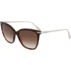 Image de LONGCHAMP Femme LONGCHAMP LO757S 242 Lunettes de soleil Acétate Havane Carré Normale Normale