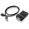 Image de Lenovo USB 3.0 - DVI/VGA adaptateur graphique USB 2048 x 1152 pixels Noir - Neuf