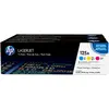 Image de HP 125A 3x cartouche de toner LaserJet trois couleurs