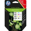 Image de C2P43AE HP 950XL High Yield Black/951XL High Yield Cyan/Magenta/Yellow 4-pack Original Ink Cartridges Cartouche d'impression 4 pcs Haut (XL-) Rendement Noir, Cyan, Magenta, Jaune