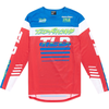 Image de Maillot Troy Lee Designs Sprint, Fifty-50, rouge feu, L