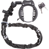 Image de Antivol de cadre M-Wave Ringchain XL noir, avec chaîne (5,5x5,5x1000mm)