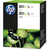 Image de HP 301XL 2-pack High Yield Tri-color Original Ink Cartridges cartouche d'encre 2 pièce(s) Rendement élevé (XL) Cyan, Magenta, Jaune