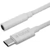 Image de KODAK Câble AUX vers USB-C - Connectivité Audio Haute Qualité, Compatible avec Appareils USB-C, Longueur 1 m, Son Clair et Net - Blanc - Neuf