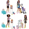 Image de Mattel, Barbie Set Skipper Babysitter Inc Bedtime avec poupée et accessoires, Coloré