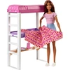 Image de Barbie Deluxe-Set Meubles lit haut/table et poupée